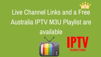 Live Channel Links And A Free Australia Iptv M3U Playlist Are Available