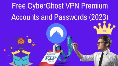 Free Cyberghost Vpn Premium Accounts And Passwords (2023)